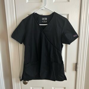 Cherokee Women's Black V-Neck Top